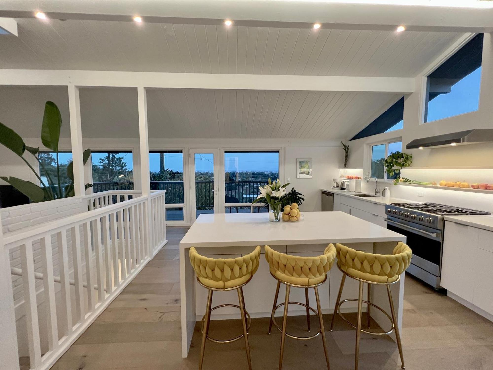 圣巴巴拉New Listing -Luxury House On The Riviera , Modern Design, And Panoramic Ocean -30 Day Minimum别墅 外观 照片